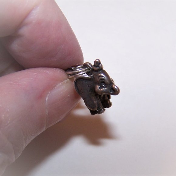 Walt Disney Productions Sterling Silver 3D Figural Charm - Dumbo the Elephant - Picture 2 of 9
